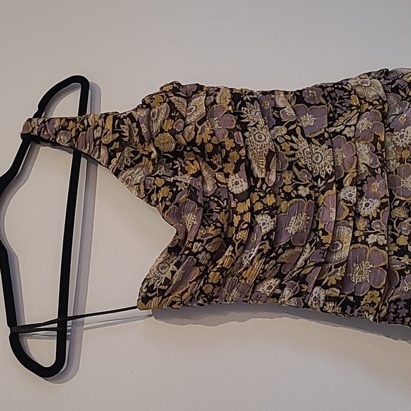 ZARA One Shoulder Chiffon Dress - Picture 4 of 8